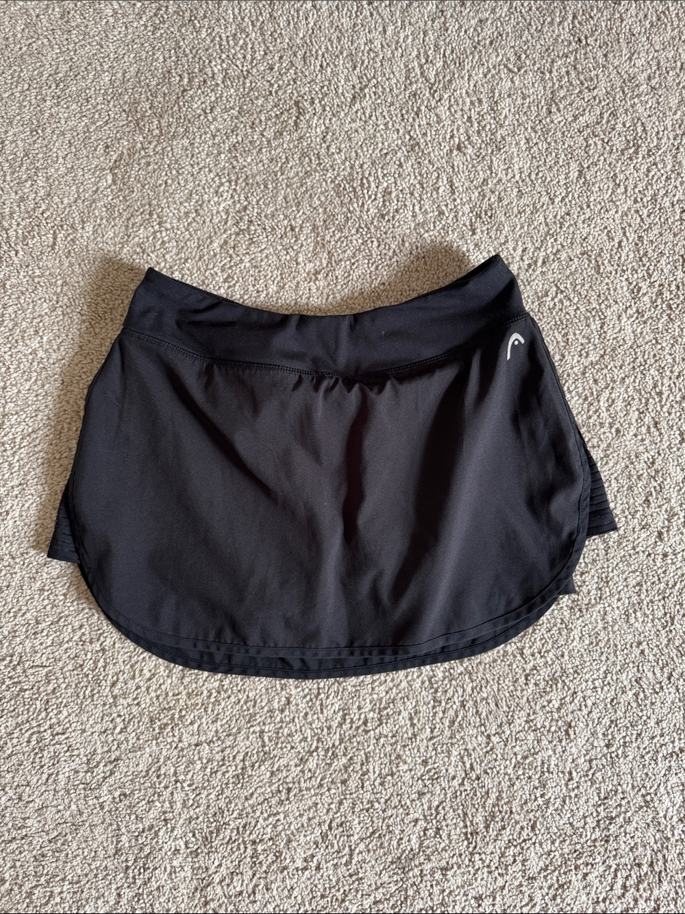 Black tennis skirt with Built-In Shorts